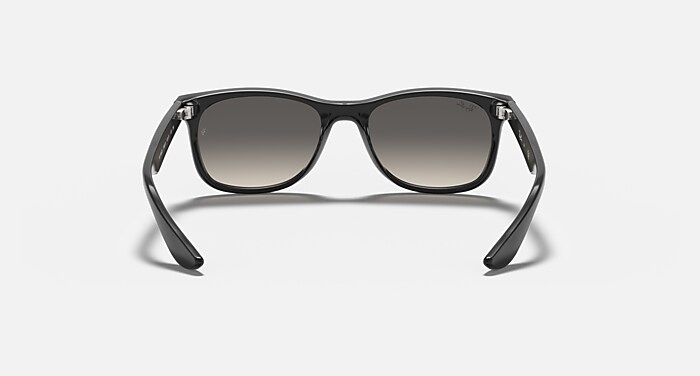 Ray-Ban Sunglasses Children New Wayfarer Kids - Black Frame Grey Lenses 48-16