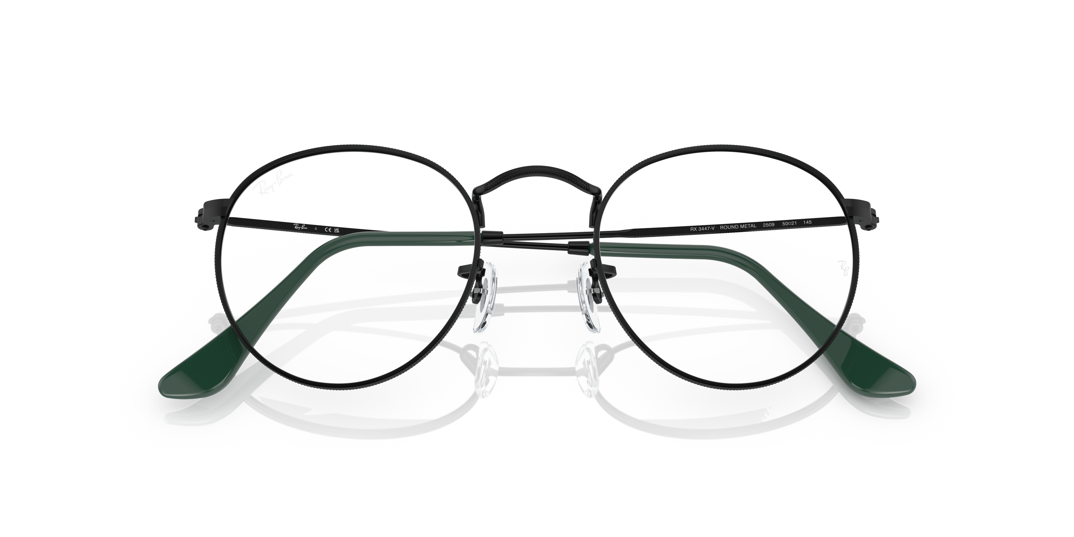 ray ban round metal optics