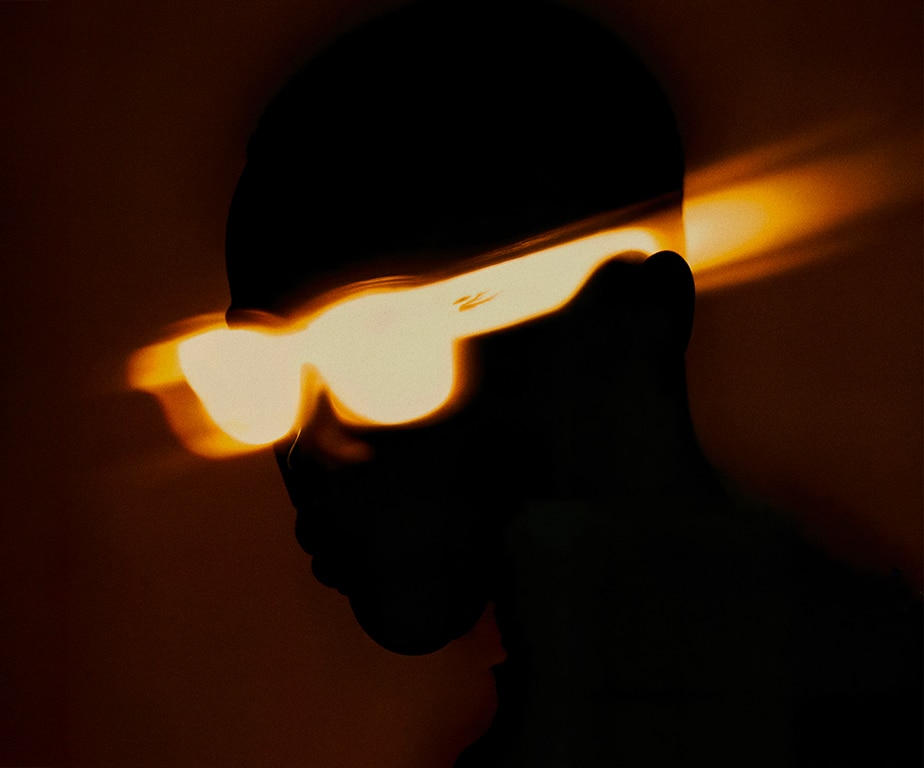 Ray-Ban A$AP Rocky Sunglasses Unisex Mega Wayfarer Blacked Out Collection - Black Frame Grey Lenses 52-21