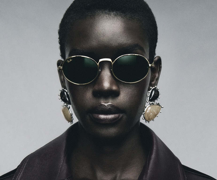 Ray-Ban Sunglasses Unisex Rb3931 By A$ap Rocky - Black Frame Grey Lenses 54-21