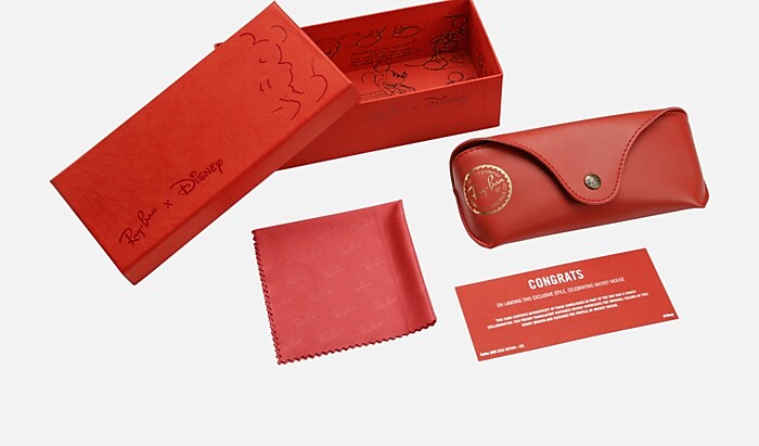 RB4171 ERIKA DISNEY'S MICKEY MOUSE Sunglasses in Transparent