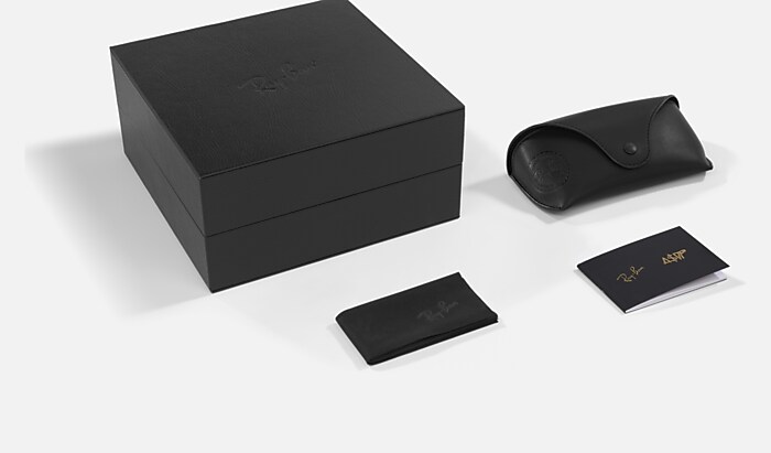 Ray-Ban Sunglasses Unisex Wayfarer Puffer Diamond Edition - Black & Diamonds Frame Black Lenses 47-23