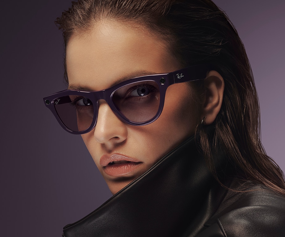 人気モデルRay-Ban  Skyler Gen2 AIスマートグラス RAY-BAN META SKYLER - GEN 2 Sunglasses in Black and G-15 Green