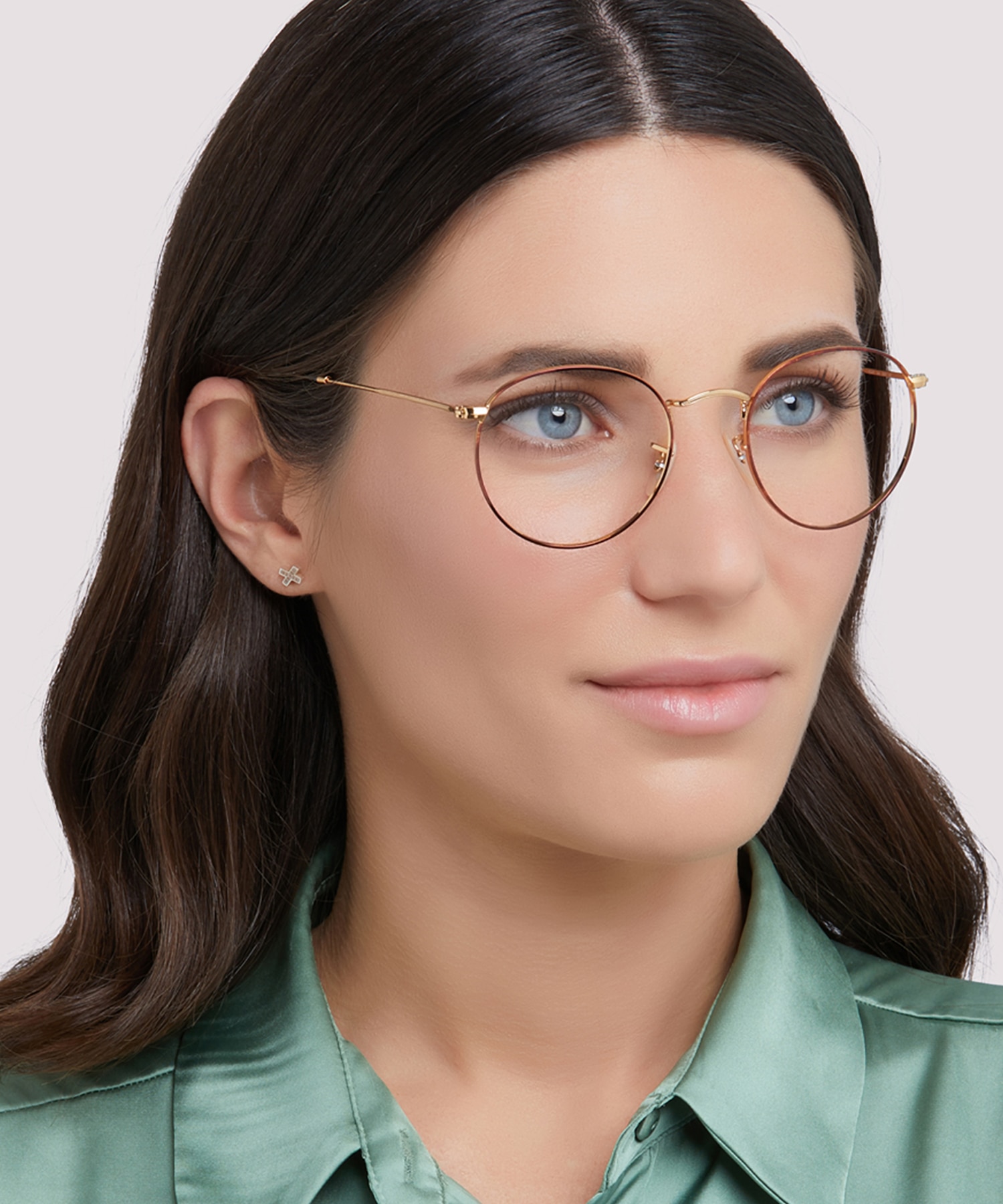 レイバン公式ストア】 Ray-Ban® ROUND METAL OPTICS メガネ | ゴールド