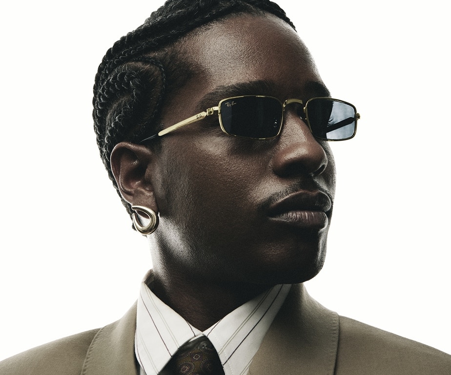 RB3927 BY A$AP ROCKY Sunglasses in Arista Gold and Green - RB3927