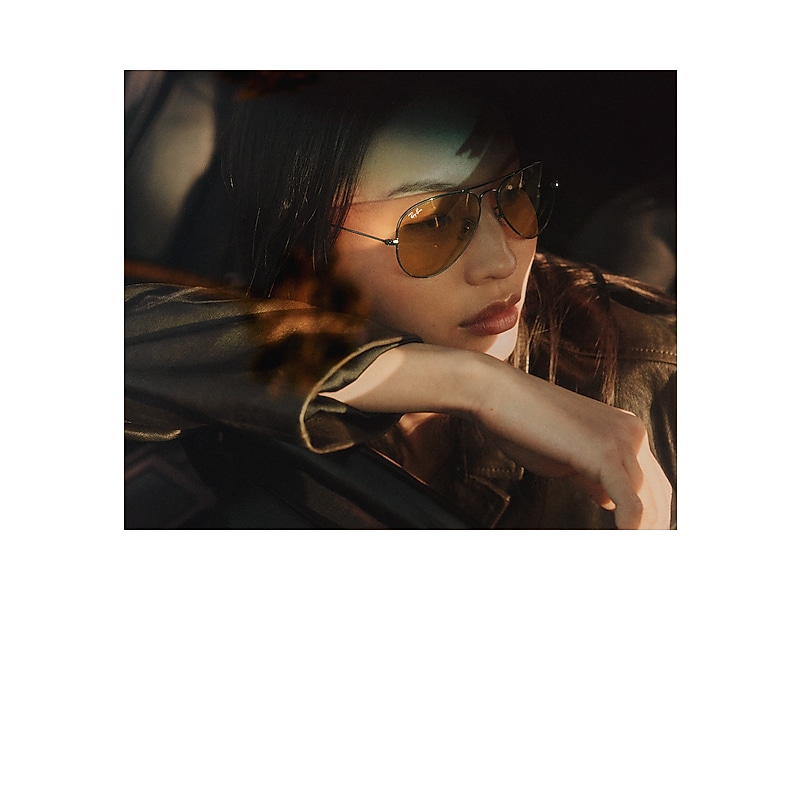 Ray-Ban , Sunglasses, Unisex, Gray, 58 Mm, Aviator Classic Sunglasses - Image 8