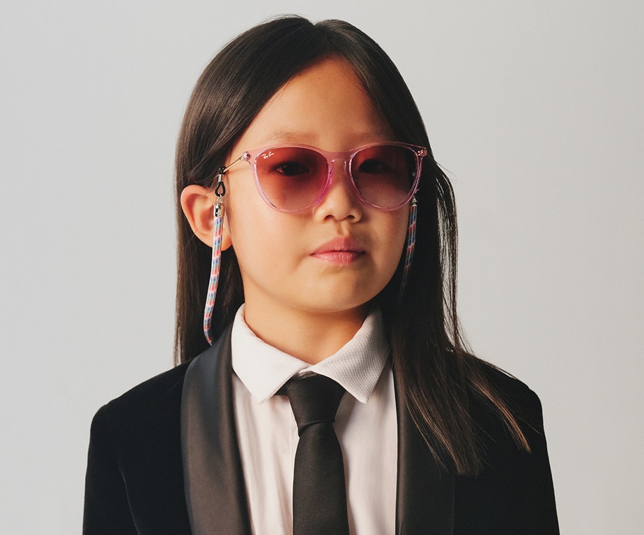 ERIKA KIDS SUMMER CAPSULE Sunglasses in Transparent Violet and