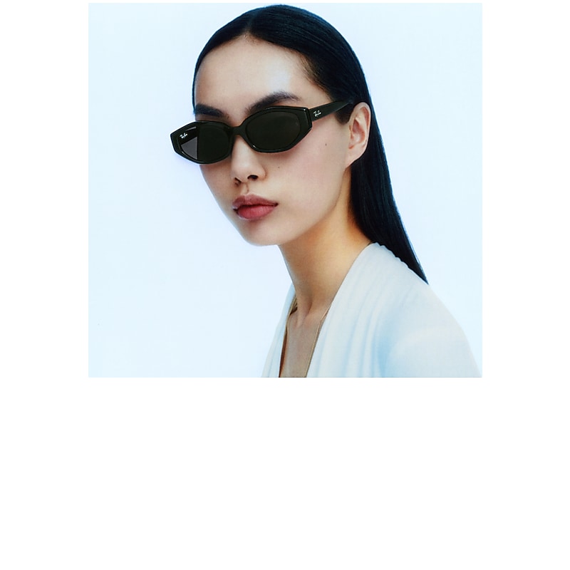Ray-Ban Sunglasses   - Black Frame Grey Lenses 56-18, RB4473D