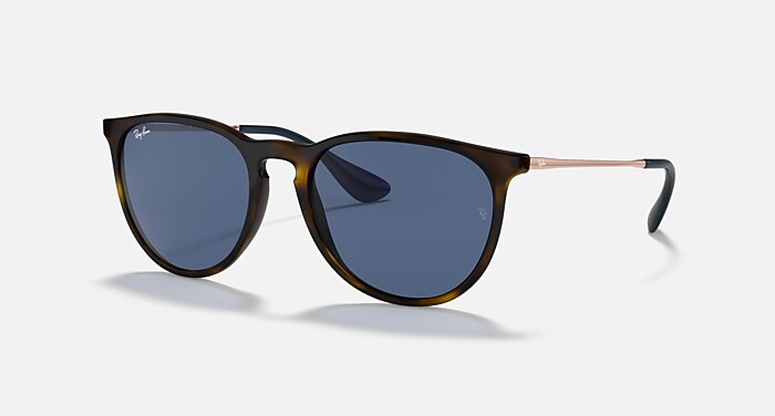 ERIKA COLOR MIX Sunglasses in Havana and Blue (54-18) - RB4171