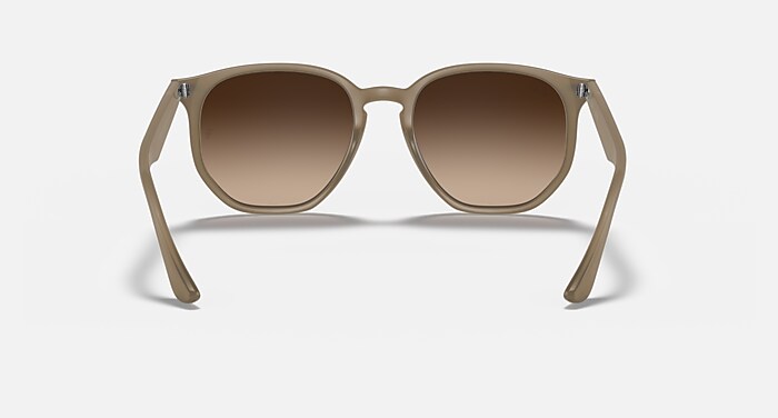 【美品】レイバンCHROMANCE RB4306 鼈甲 偏光 サングラス RB4306 Sunglasses in Beige and Dark Brown (54-19) - RB4306 | Ray