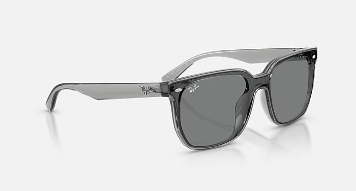 RB4466D Sunglasses in Transparent Grey and Dark Grey (0-147