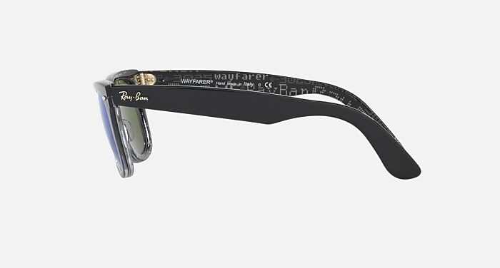 ORIGINAL WAYFARER PIXEL Sunglasses in Blue and Blue Mirror