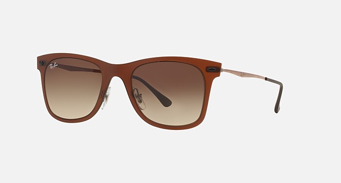 WAYFARER LIGHT RAY Sunglasses in Brown and Brown Gradient (50-22