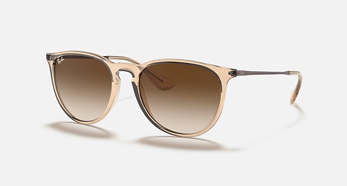 ERIKA CLASSIC Polarized Sunglasses in Light Havana and Brown