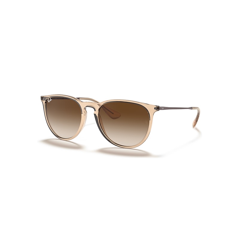 Ray-Ban Woman Sunglass Erika Color Mix - Frame color: Transparent Brown, Lens color: Brown Gradient - Image 12