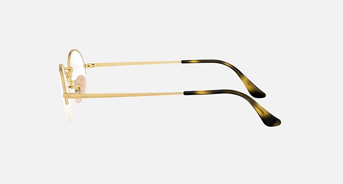 OVAL GAZE Eyeglasses with Gold Frame - RB6547 | Ray-Ban® ASEAN