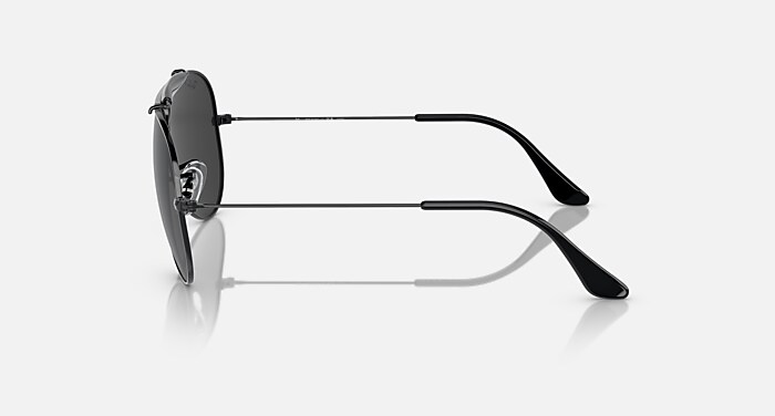 SHOOTER RELOADED Polarized Sunglasses in Black and Black Polarized