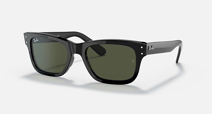 BURBANK Sunglasses in Black and G-15 Green (55-20) - RB2283 | Ray