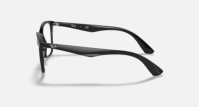 RB7066 OPTICS Polarized Eyeglasses with Black and Clear (52-17