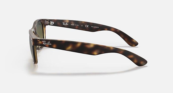 NEW WAYFARER CLASSIC Sunglasses in Havana and Green Gradient Blue