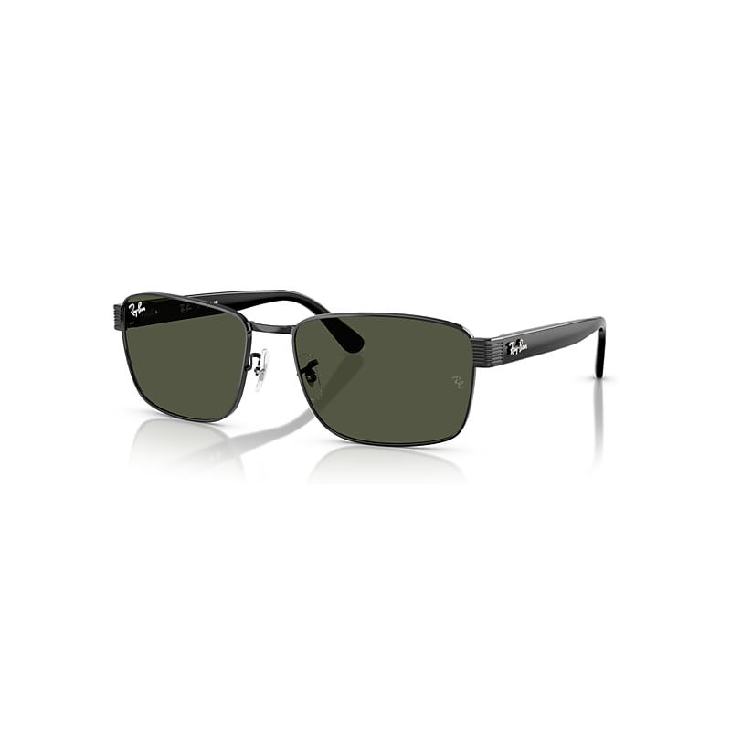 Ray-Ban Rb3750 Square Sunglasses - Black - Image 6
