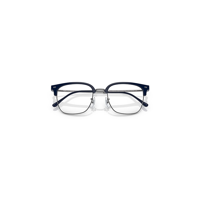 NEW CLUBMASTER OPTICS Eyeglasses with Blue On Gunmetal Frame