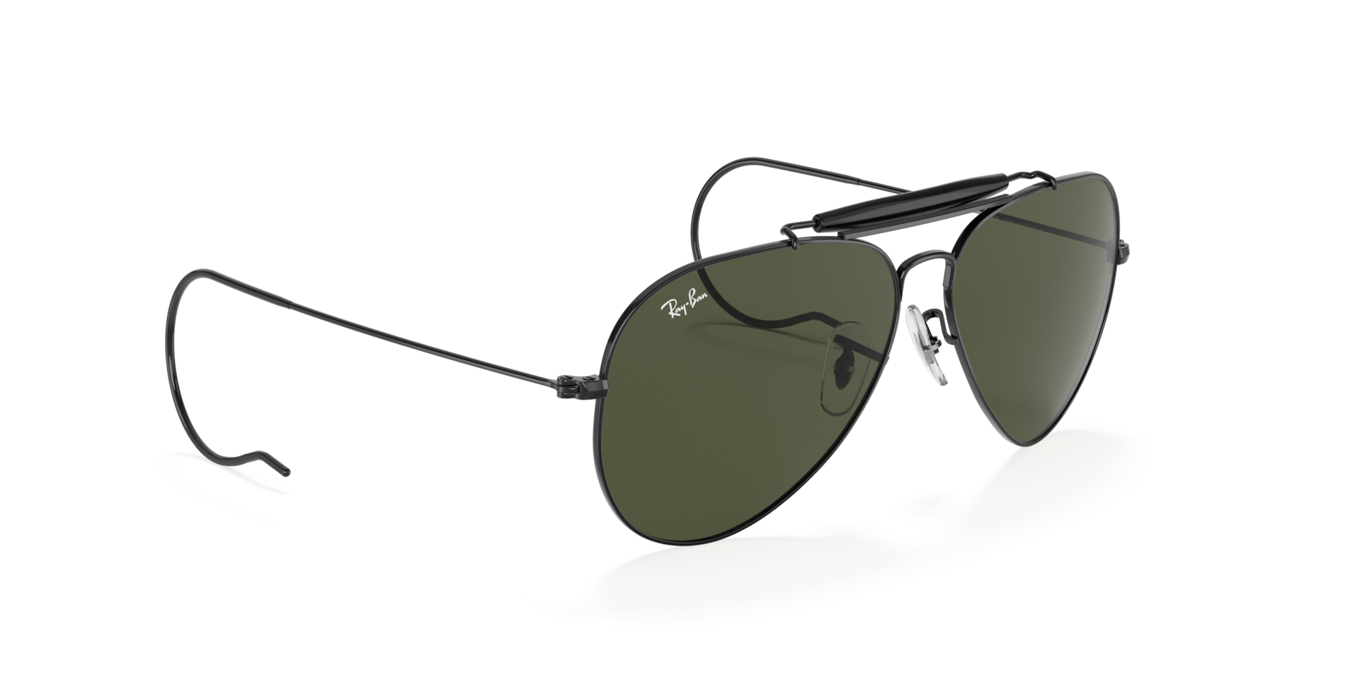 ジャンク品】Ray-Ban レイバン サングラス Outdoors Man 1/30 10k GO