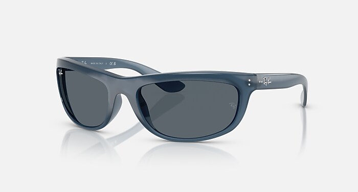 BALORAMA Sunglasses in Opal Blue and Blue (62-19) - RB4089 | Ray