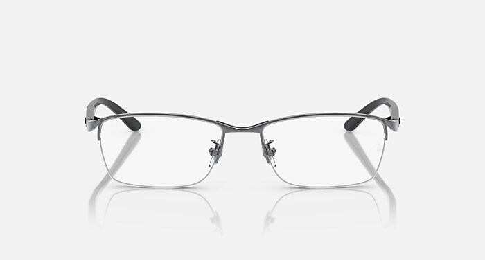 RB6501 OPTICS メガネ ガンメタル と クリア (55-17) - RB6501D