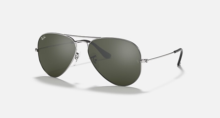 レイバン公式ストア】 Ray-Ban® AVIATOR MIRROR サングラス | シルバー