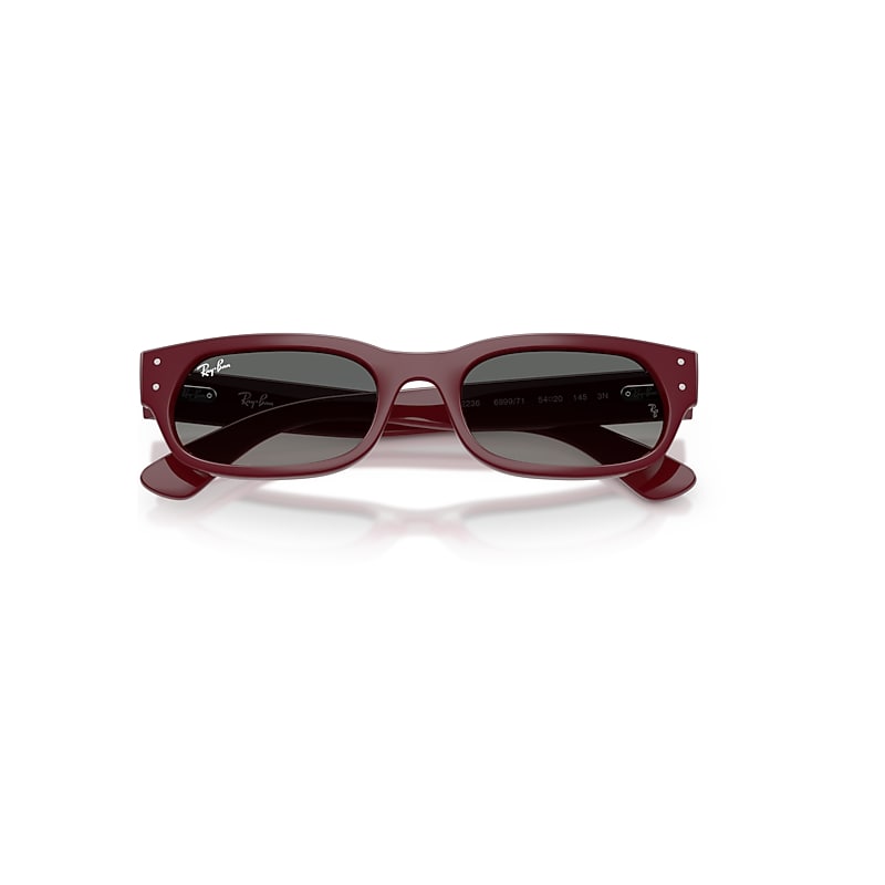 Ray-Ban Rb2236 Sunglasses Bordeaux Frame Grey Lenses 54-20