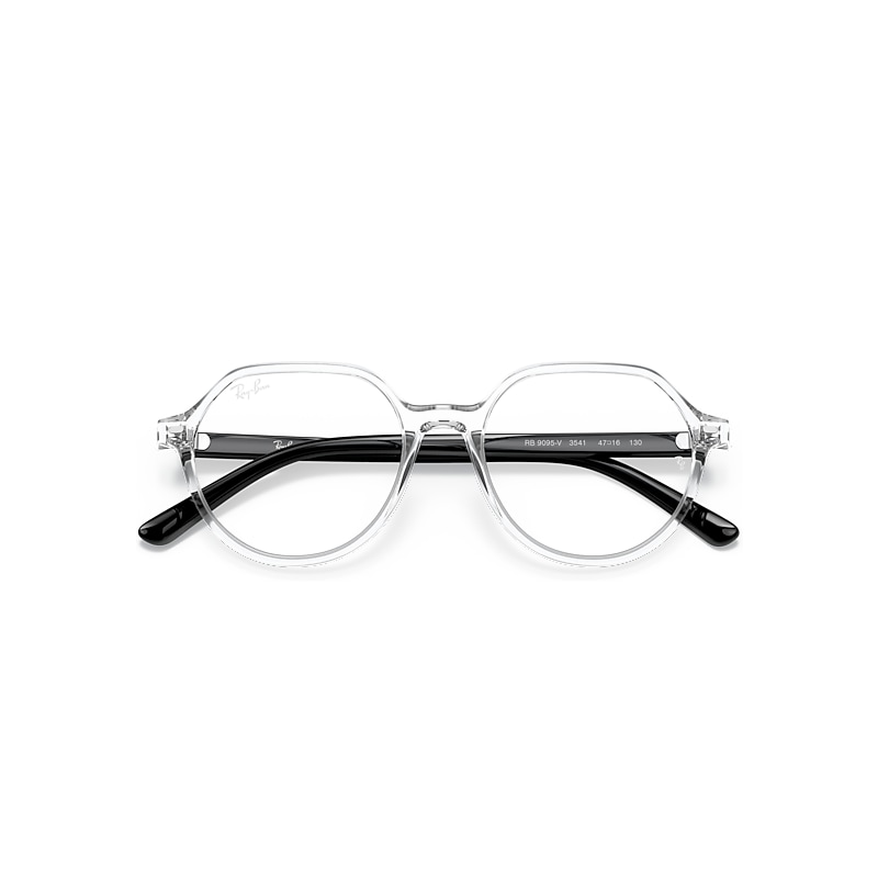 Ray-Ban Thalia Optics Kids Eyeglasses Black Frame Clear Lenses Polarized 47-16