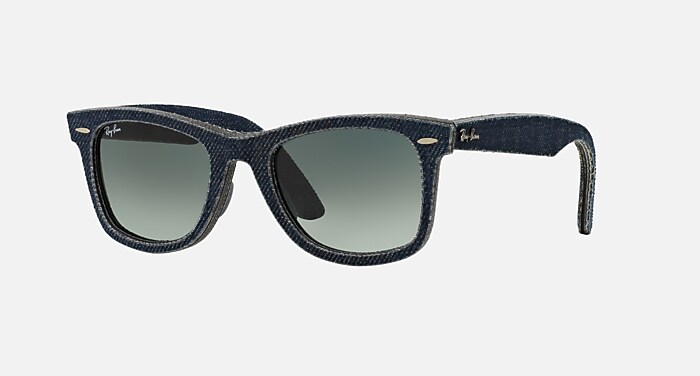 ORIGINAL WAYFARER DENIM Sunglasses in Blue Denim and Grey Gradient