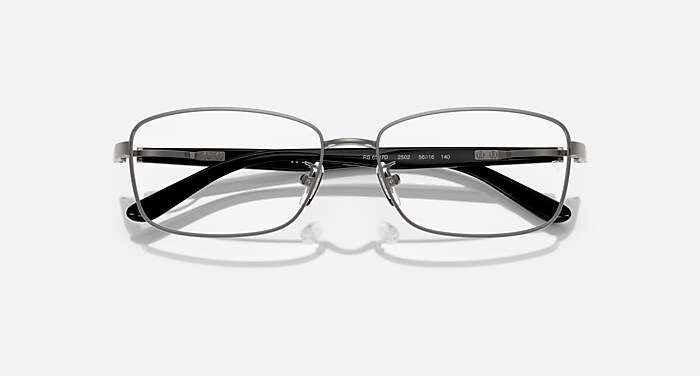 RB6527D OPTICS メガネ ガンメタル と クリア (56-16) - RB6527D