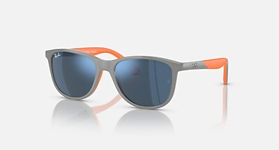 【新品】RayBan サングラス RB9077S KIDS BIO-BASED サングラス レッド上にブラック と ダーク