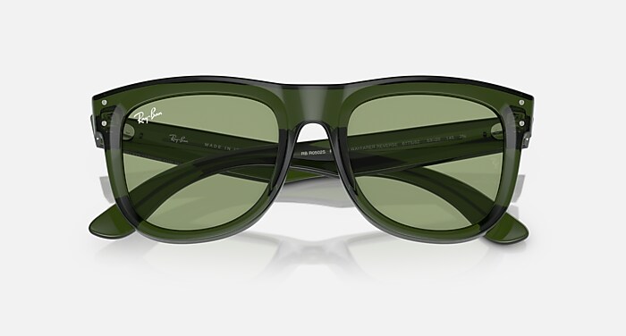 WAYFARER REVERSE LIMITED サングラス トランスペアレントグリーン と