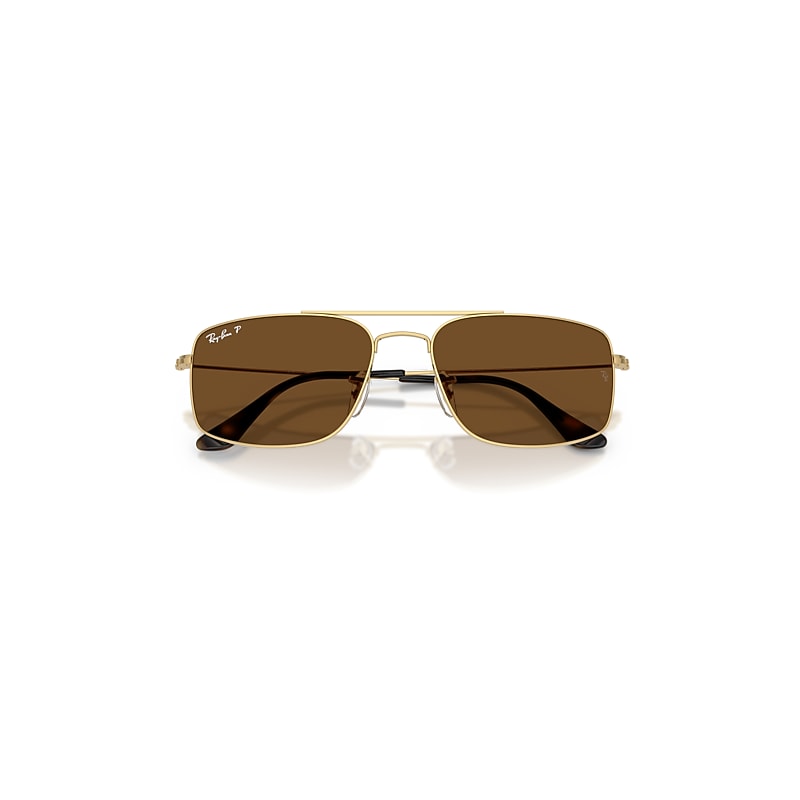 EXPLORER III Polarized Sunglasses in Arista Gold and Polarized