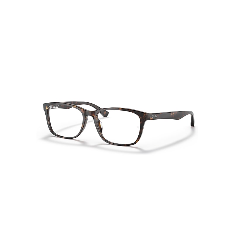 Ray-Ban Eyeglasses Unisex Rb5315 Optics - Tortoise Frame Clear Lenses 53-17