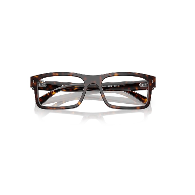 Ray-Ban Rb5435 Optics Optical Havana Frame Clear Lenses Polarized 54-19