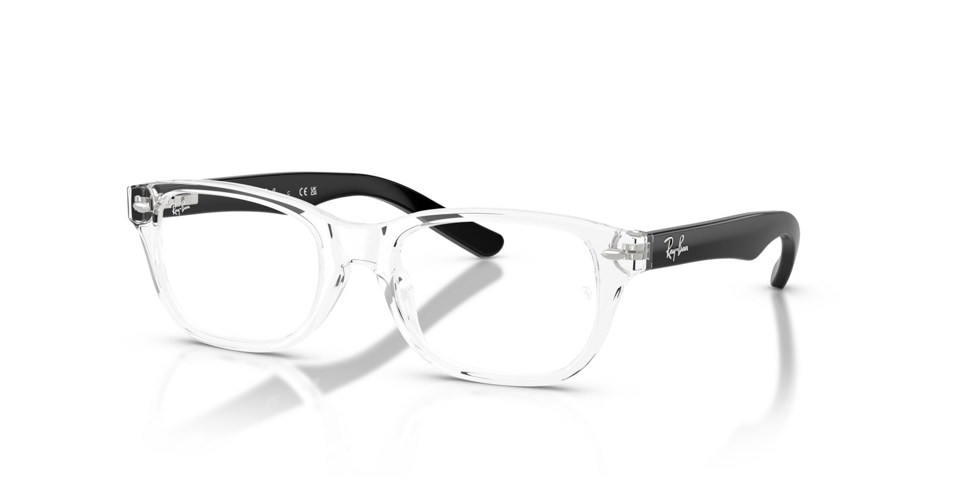 RB1555 OPTICS KIDS Eyeglasses with Transparent and Clear (48-16