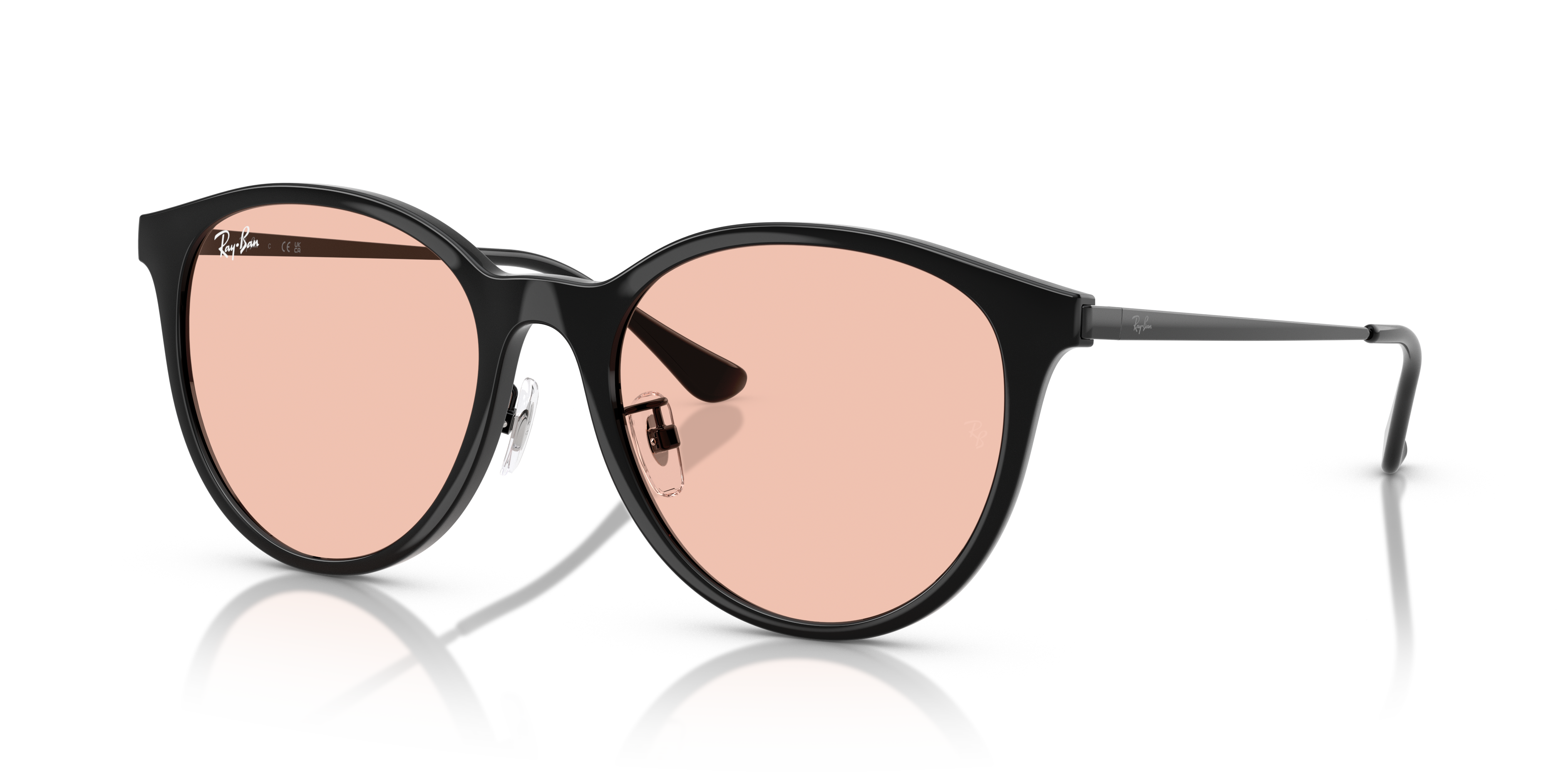 RB4334D Sunglasses in Black and Light Pink - RB4334D | Ray-Ban® US