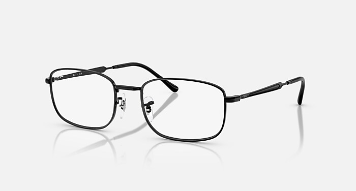 RB6533 OPTICS メガネ ブラック と クリア (54-19) - RB6533