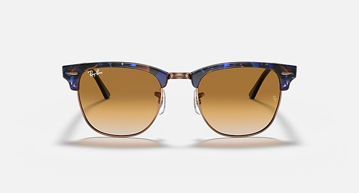 CLUBMASTER FLECK Sunglasses in Brown & Blue and Light Brown