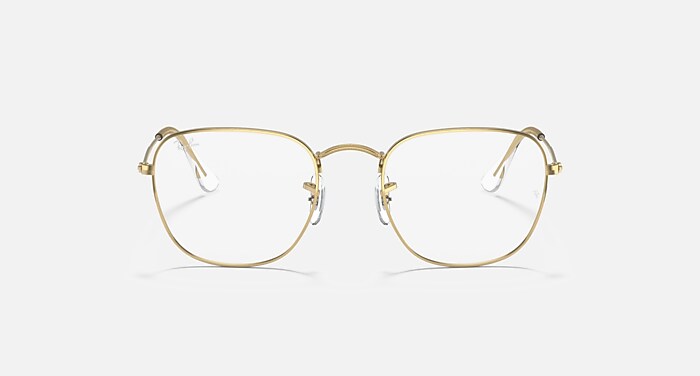 FRANK OPTICS Polarized Eyeglasses with Gold and Clear (51-20