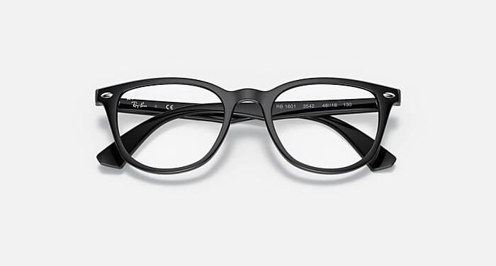 RB1601 OPTICS KIDS ポラライズド（偏光） メガネ ブラック と クリア