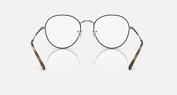 DAVID OPTICS Eyeglasses with Havana On Gunmetal and Clear (51-20