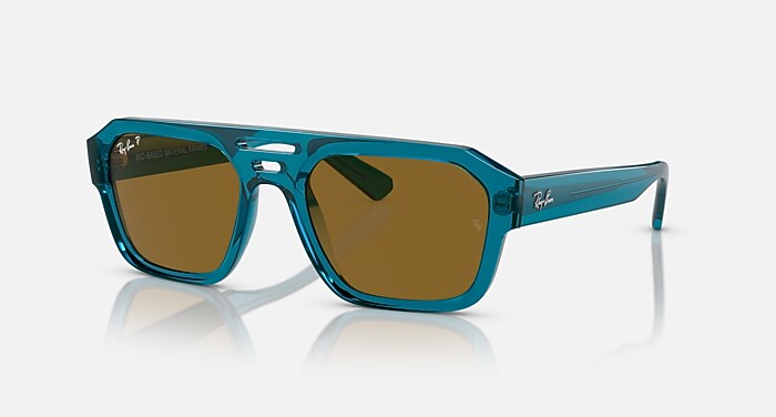 CORRIGAN BIO-BASED Polarized Sunglasses in Transparent Light  display picture 1