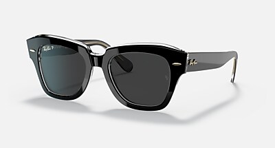 STATE STREET @COLLECTION Sunglasses in Havana On Transparent Beige