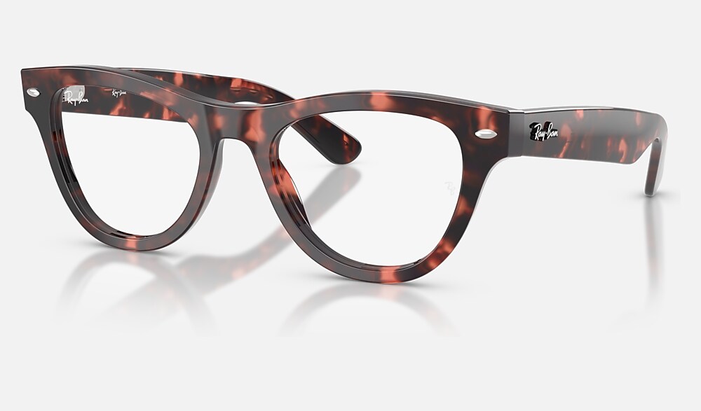 メガネ・老眼鏡  glass Skyler Ray ban レイバン公式ストア】 Ray-Ban® SKYLER OPTICS メガネ | ピンク トート