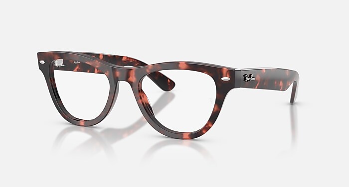 SKYLER OPTICS Eyeglasses with Pink Tortoise Frame - RB5510 | Ray